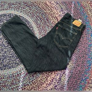 Levi's Dark Denim Straight Jeans